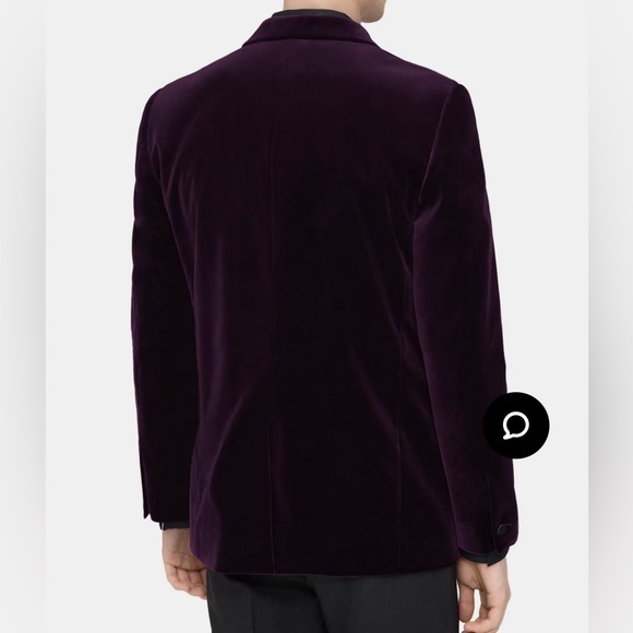 THEORY MEN’S TUXEDO BLAZER JACKET / SIZE: 44R - Picture 2 of 9